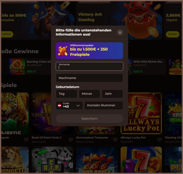 Roulettino Casino Funktionen und Registrierung für Spieler aus Deutschland